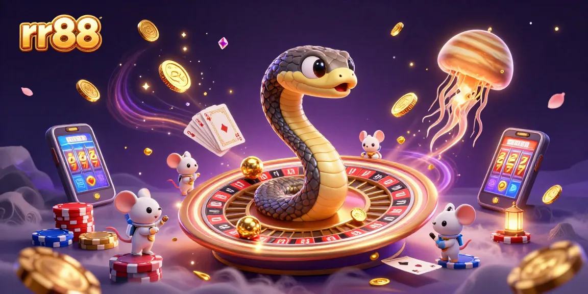 Play to win at rr88 with thrilling cosmic casino games featuring unique characters and vibrant action.