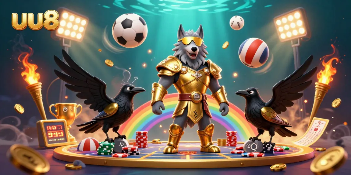 Engage in exhilarating betting experiences with uu88, featuring vibrant 3D characters and dynamic sports elements.