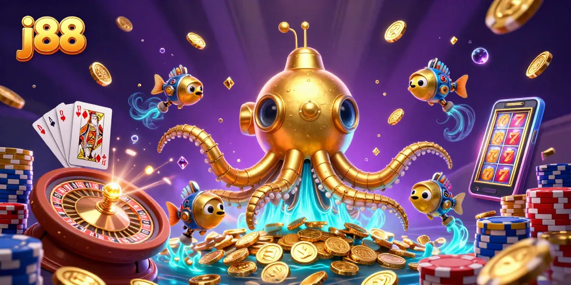 Engage in thrilling j88 gaming action with vibrant visuals and captivating elements