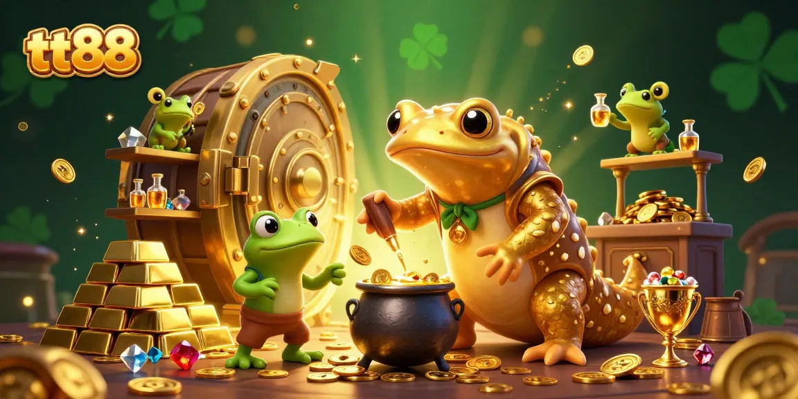 Engage with tt88's thrilling gold coin alchemy adventure through a vibrant online casino world.