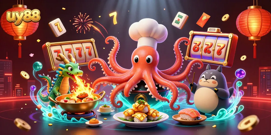Experience thrilling gaming at uy88 with interactive characters, casino elements, and vibrant visuals.