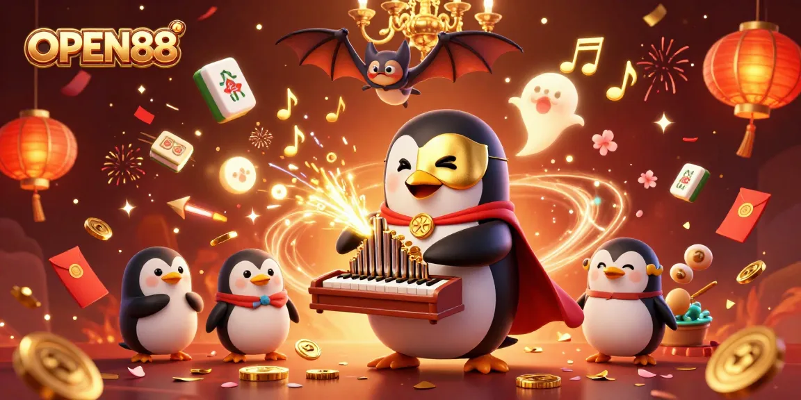 Engage thrillingly in OPEN88's casino ambiance with vibrant visuals and winning energy.