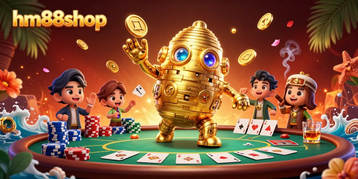 Experience excitement with hm88shop's vibrant golem and poker scene filled with allure.