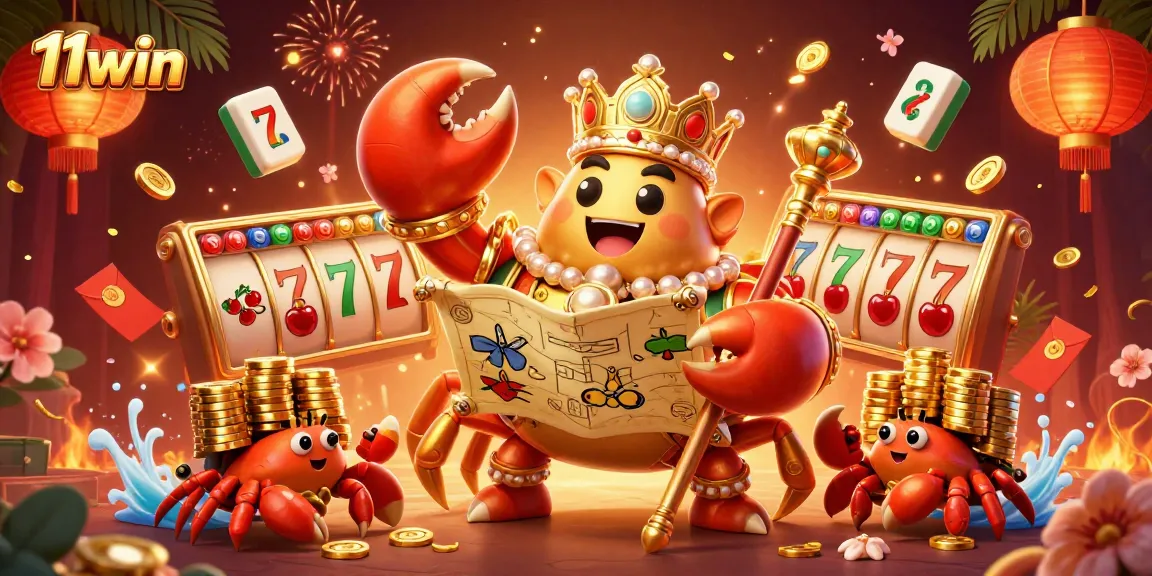 Engage in fun with 11win through vibrant spin reels and colorful casino elements.